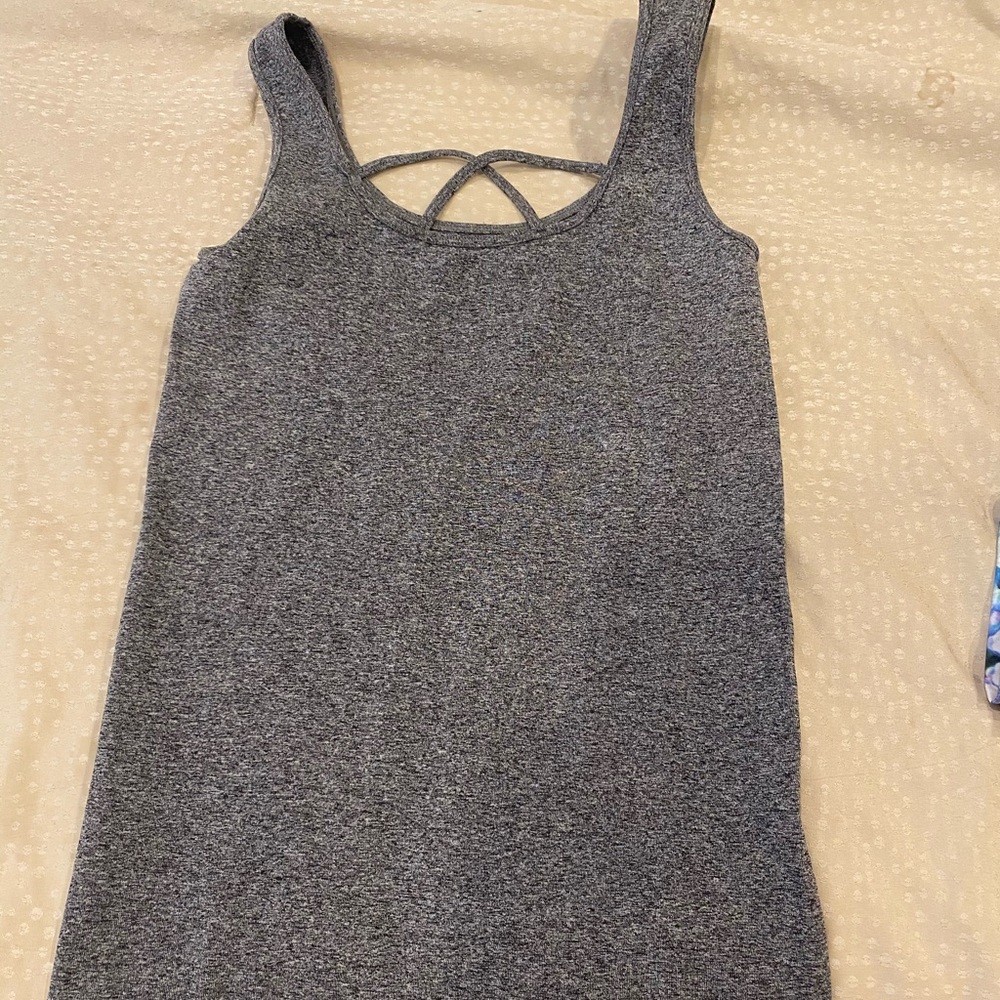 Suzette grey tank top